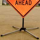 Folding Sign Stand for Roll-Up Signs Signs, RU3000