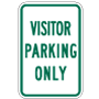Visitor Parking Only Signs, R7-5-12