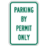 Parking By Permit Only Signs, R7-5-15