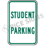 Student Parking Signs, R7-5-4
