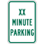 XX Minute Parking Signs, R7-5-7