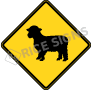 Sheep Crossing Signs, W11-17