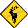 Elk Crossing Signs, W11-20