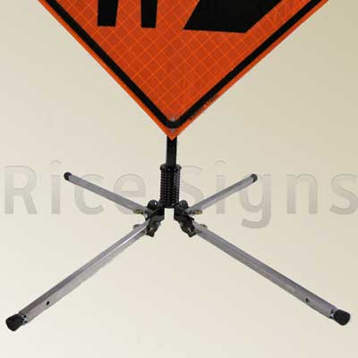 22 Lb Folding Sign Stand for Roll-Up Signs