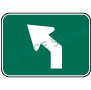 Curve To Left Arrow Signs