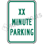 Minute Parking Signs