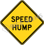 Speed Hump Sign