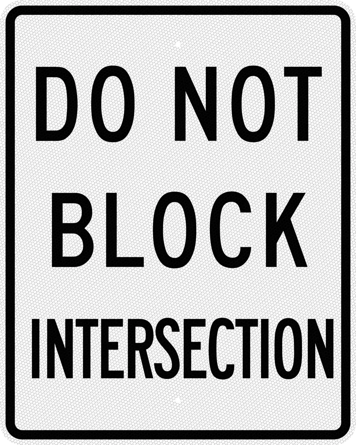 R10-7 24x30 sign, front view