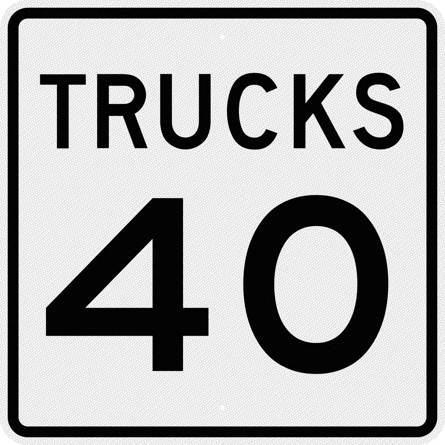 R2-2P 36x36 sign, front view