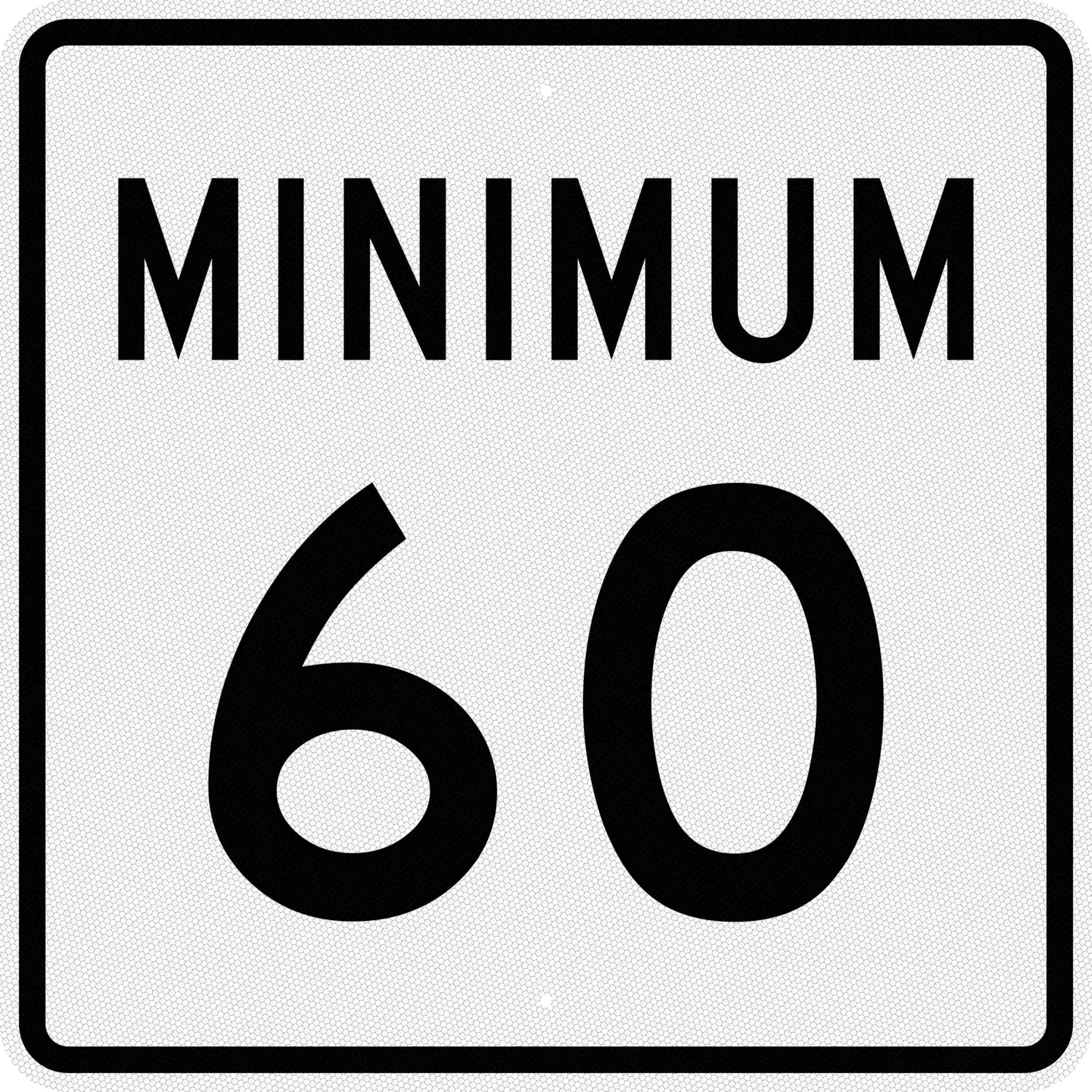 R2-4P 36x36 sign, front view
