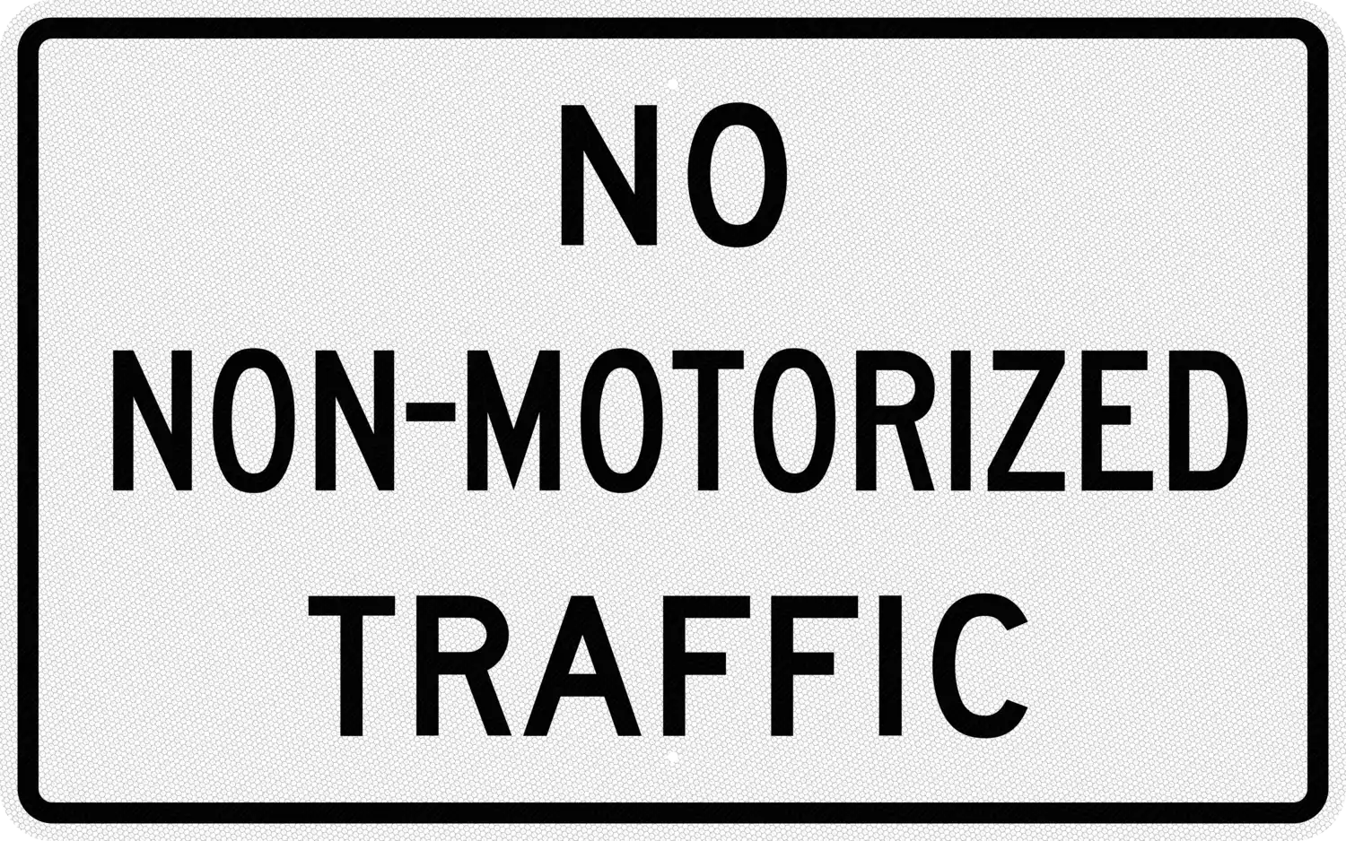 R5-7 48x30 sign, front view