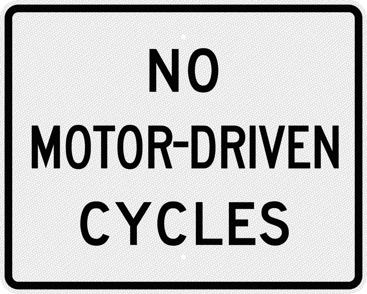 R5-8 30x24 sign, front view