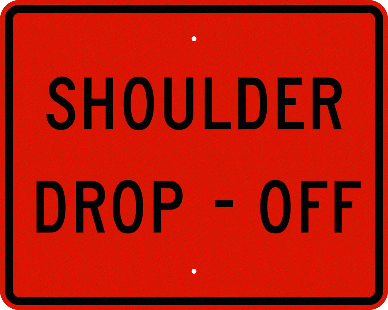 W8-17CP 30x24 sign, front view