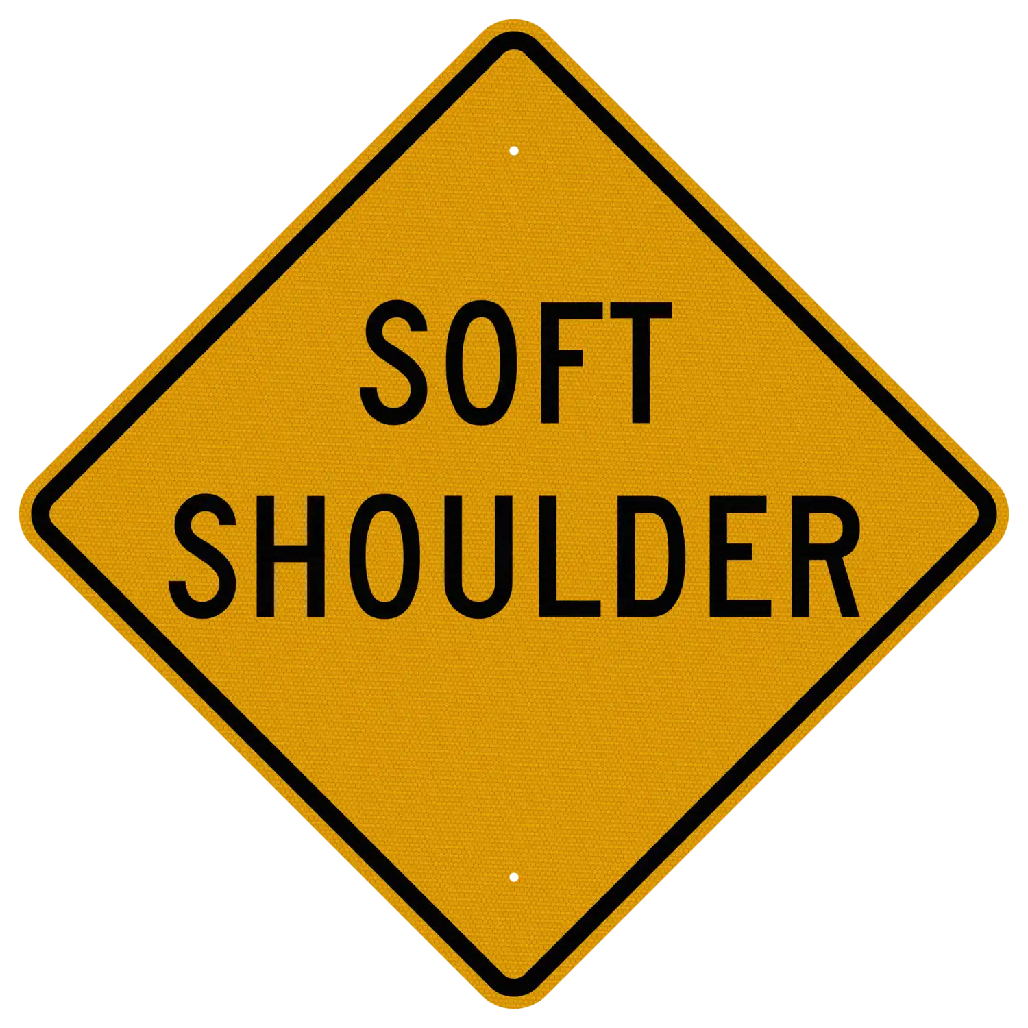 W8-4 30x30 sign, front view