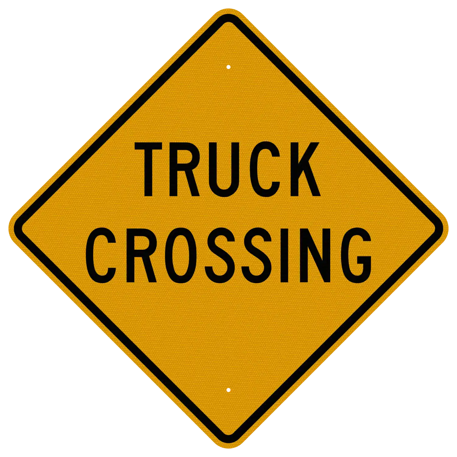 W8-6 30x30 sign, front view