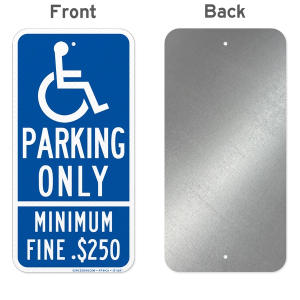 Side by Side front and back comparison of the R7-8-CA