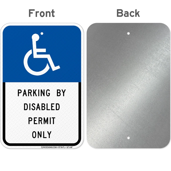 Side by Side front and back comparison of the R7-8-FL