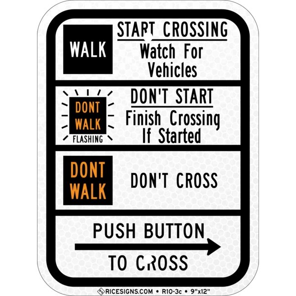 Crosswalk Style 5 Sign