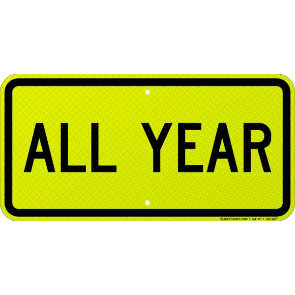 All Year Sign