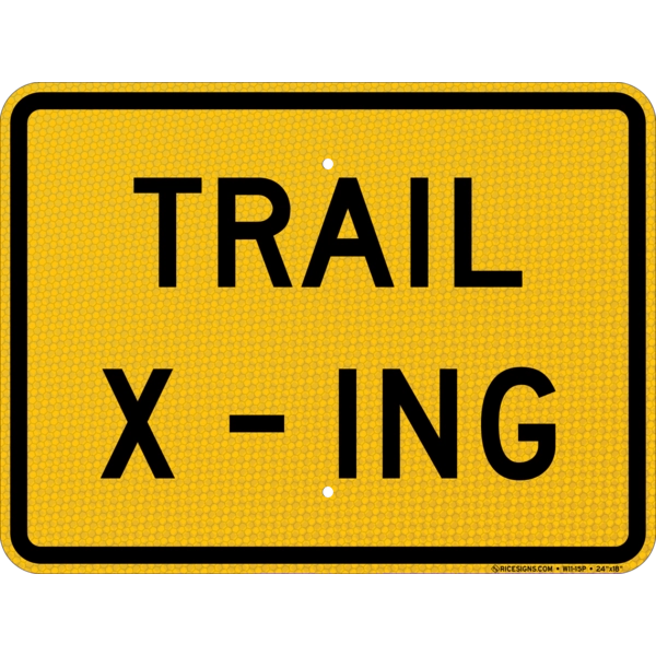 Trail X-ing Sign