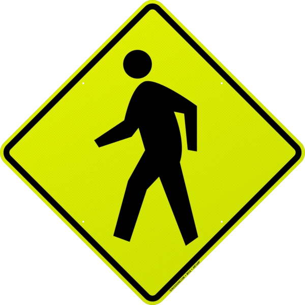 Pedestrian Crossing Sign