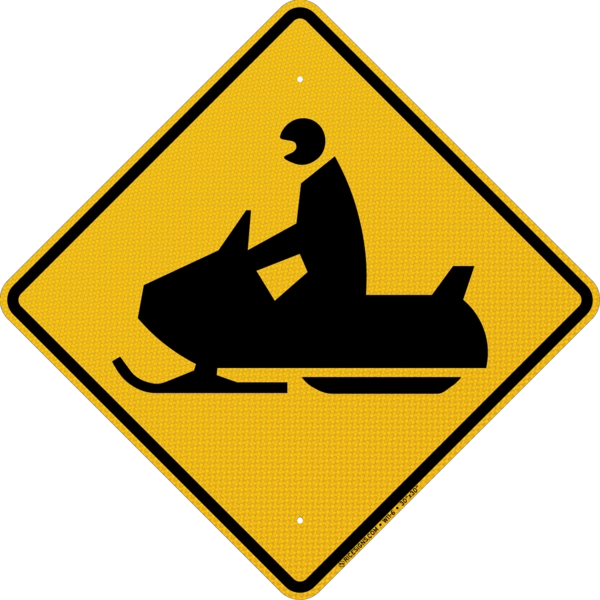 Snowmobile Sign