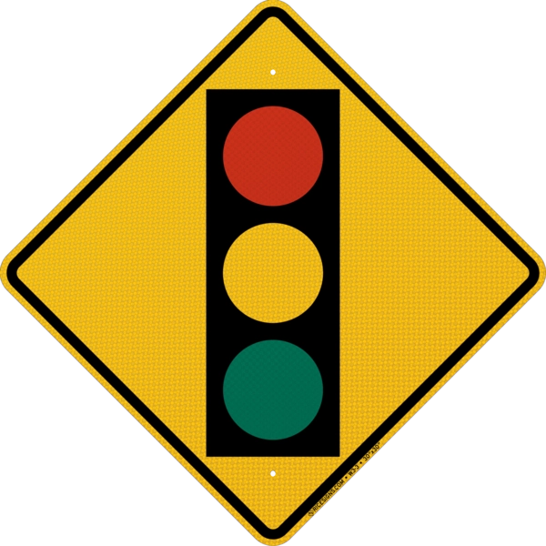 Signal Ahead Sign