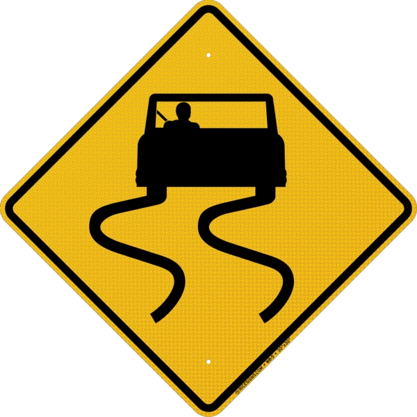 Slippery When Wet Sign