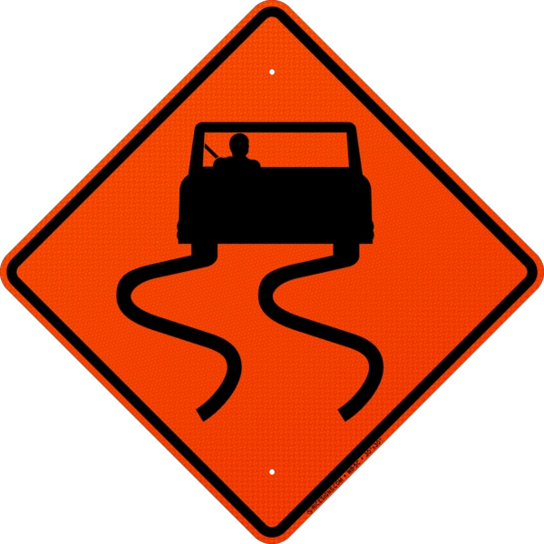 Slippery When Wet Sign