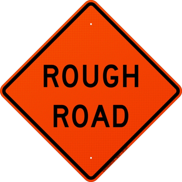 Rough Road Sign