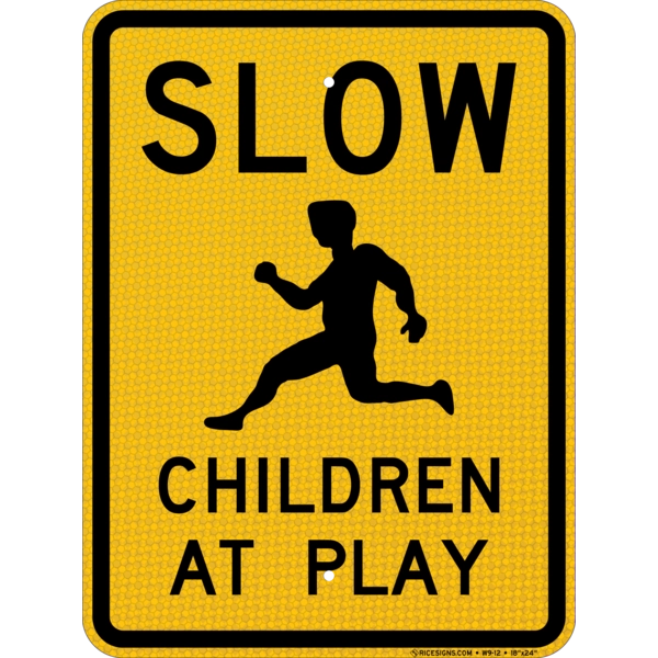 Slow Children At Play Sign
