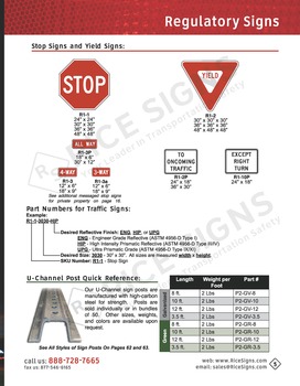 Rice Signs Catalog Page 5