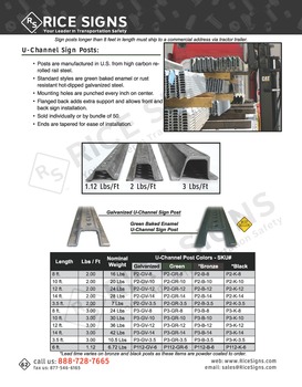 Rice Signs Catalog Page 62