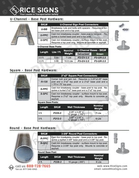 Rice Signs Catalog Page 64