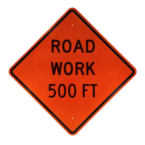 1000 Feet Signs