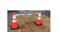 Reflective traffic cone bars