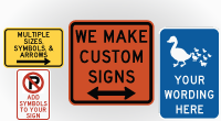 Create High Quality Custom Traffic Signs