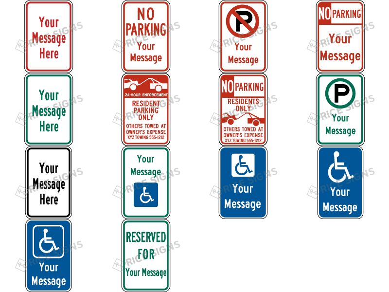 MUTCD Semi Custom Signs