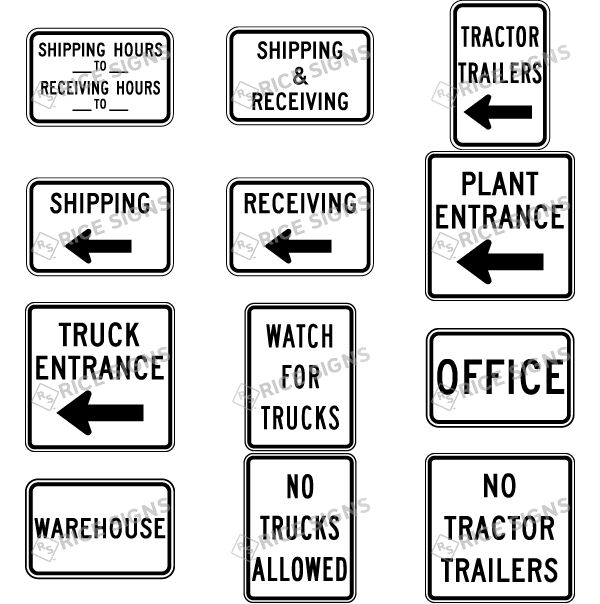 Private Property and No Trespassing Signs