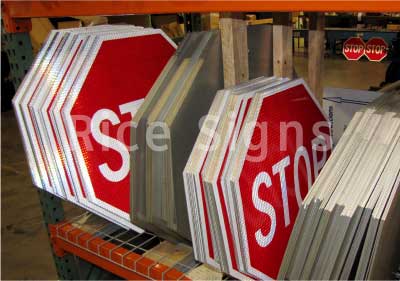 We have stop signs in stock for immediate shipment.