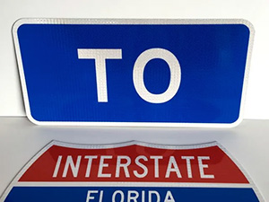 A to interstate signs