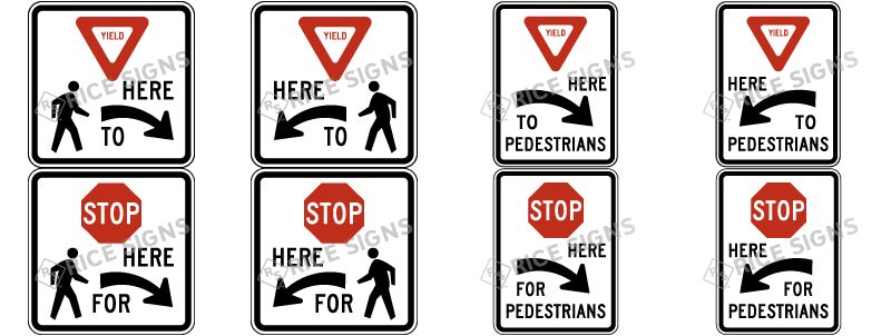 MUCTCD rosswalk Signs