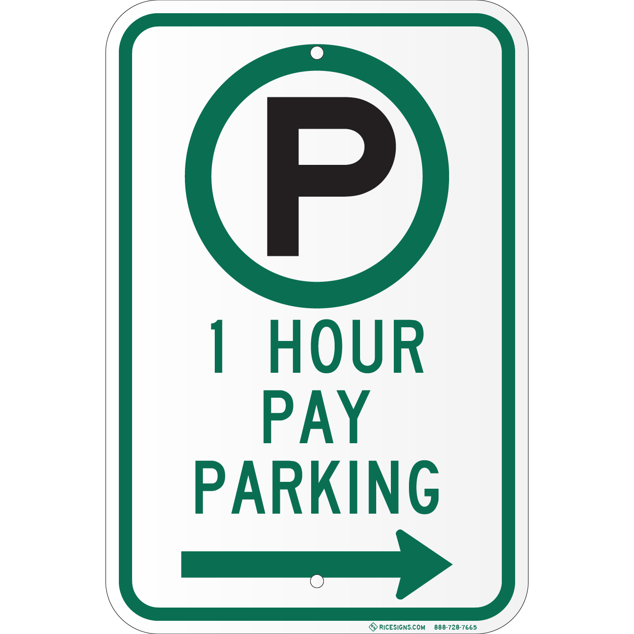 Hour Pay With Time Range Sign