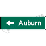 Destination With Arrow Signs