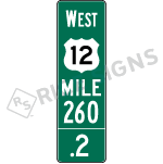 Intermediate Enhanced Mile Marker