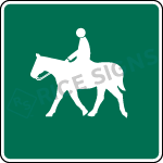 Equestrians Permitted