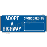 Adopt A Highway Sign