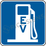 Electric Vehicle Charging Sign