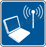 Wireless Internet Sign