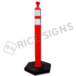 Grabber Tube - 18 Lb Base with (2) 4 Inch High Intensity Reflective Stripes